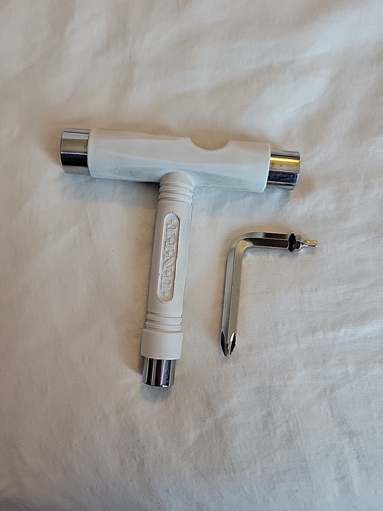 UNIT Multi-Functional All Purpose Skate Skateboard Tool - WHITE