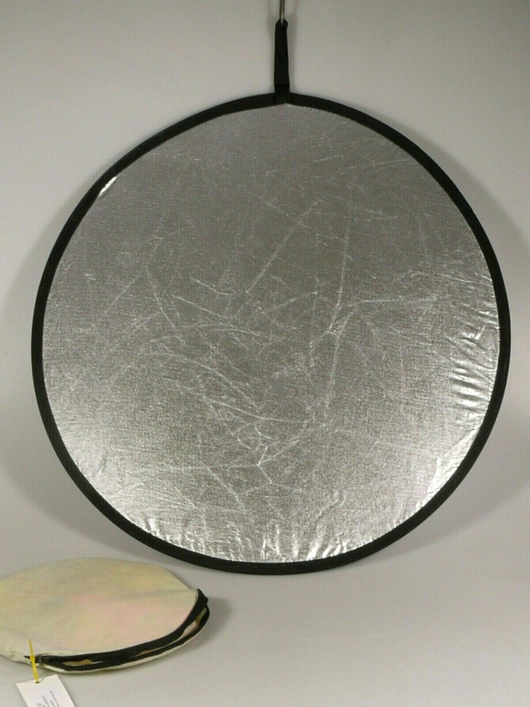 PRL) DISCOLITE 01001 SILVER WHITE SILVER WHITE REFLECTIVE PANEL 62cm PHOTOS