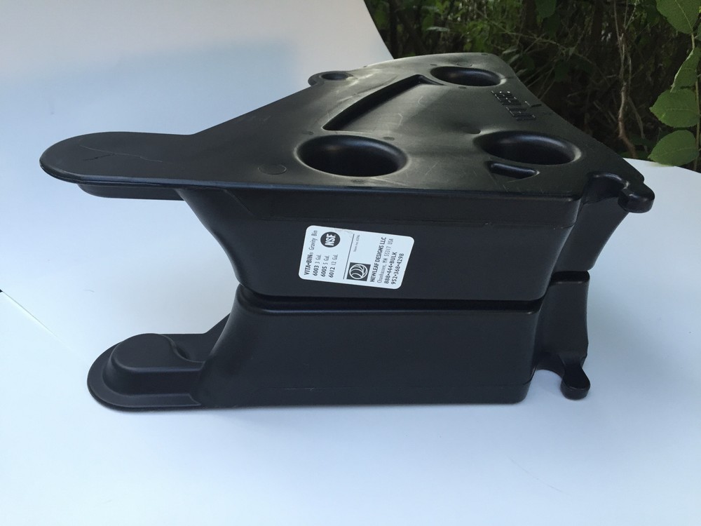 New Leaf Designs VITA BIN 6596 Gravity Bin REPLACEMENT BASE STAND FOR 3 Gal 6003