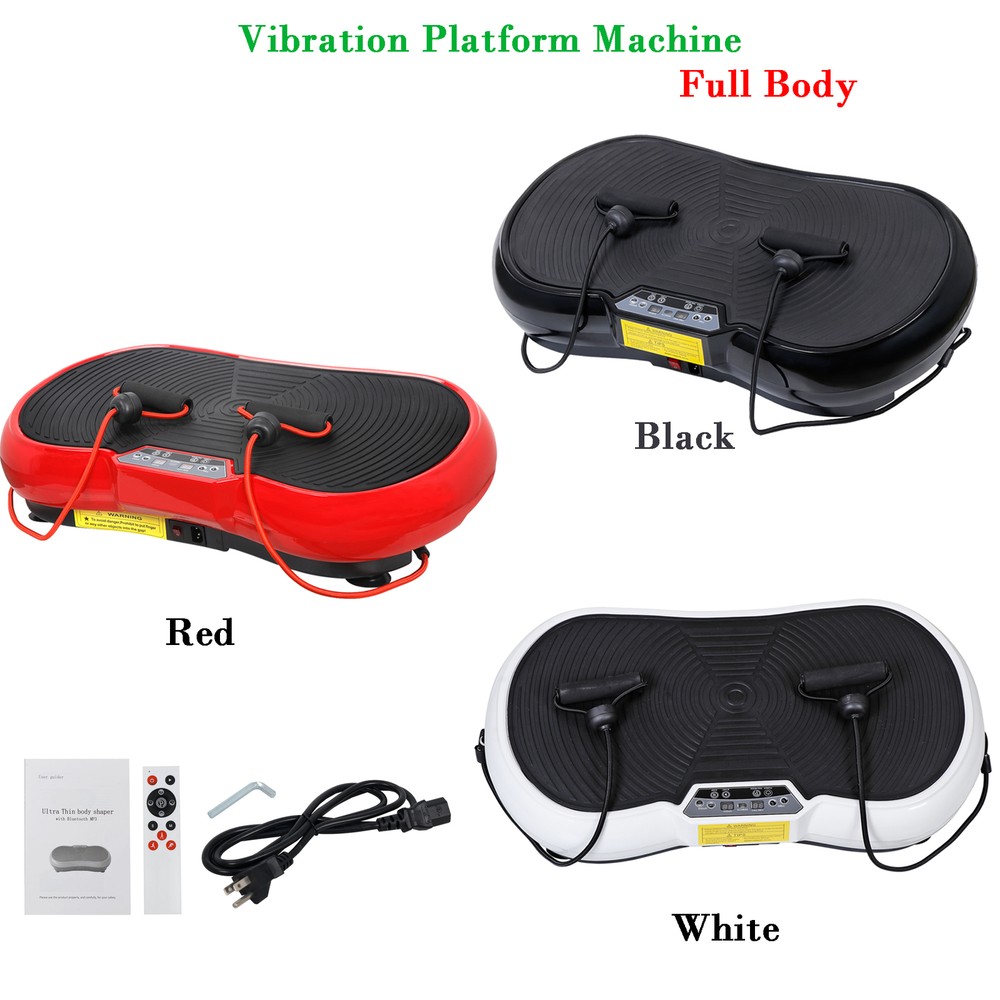 Vibration Platform Plate Full Body Shaker Exercise Machine Massager 3 Colors