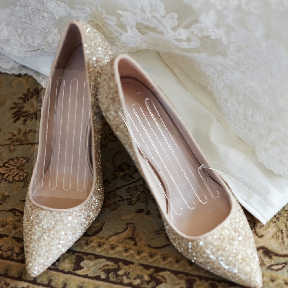 4PCS e High Heel Cushion Inserts Adhesive Heels Grip Sandal Heel Liner