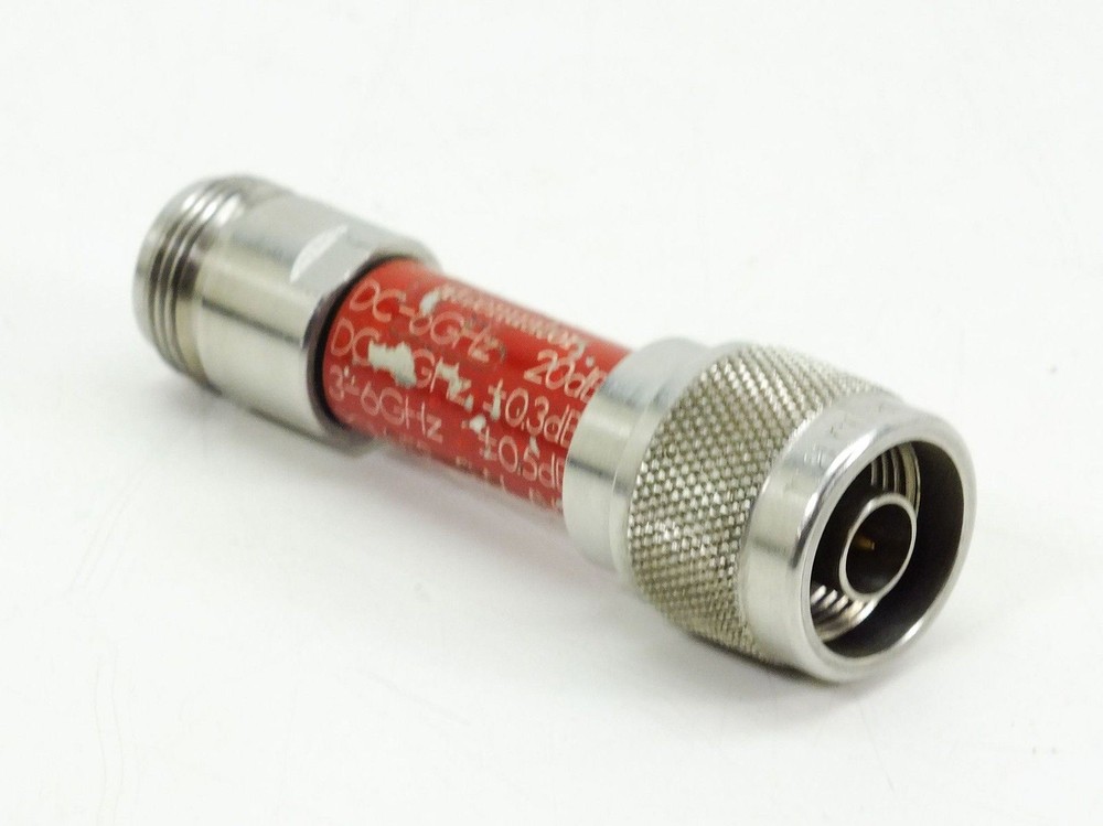Narda 3~6GHz 20dB Minipad Attenuator for RF Microwave Satcom 773-20
