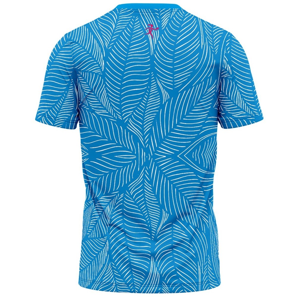 Throw Pink Floral Leaf Mens Jersey