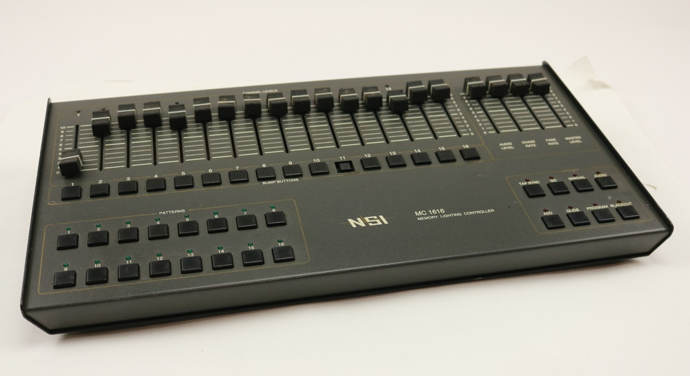 NSI MC 1616 16-Channel Memory Lighting Controller Console AS IS