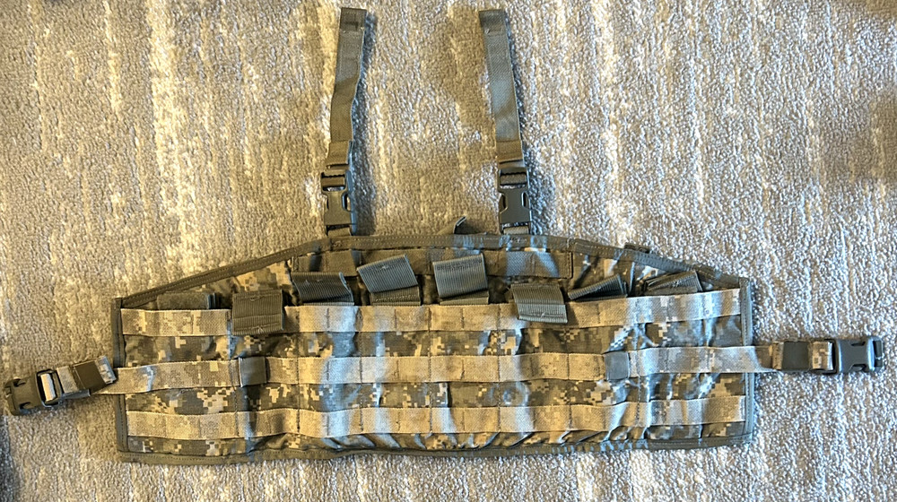 USGI Tactical Assault Panel (TAP) with Shoulder Straps – ACU Camo, UCP