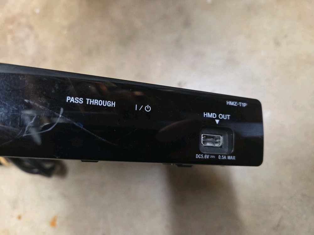 SONY HMZ-T1P 3D VR headset Processor Unit only tested works great free ship