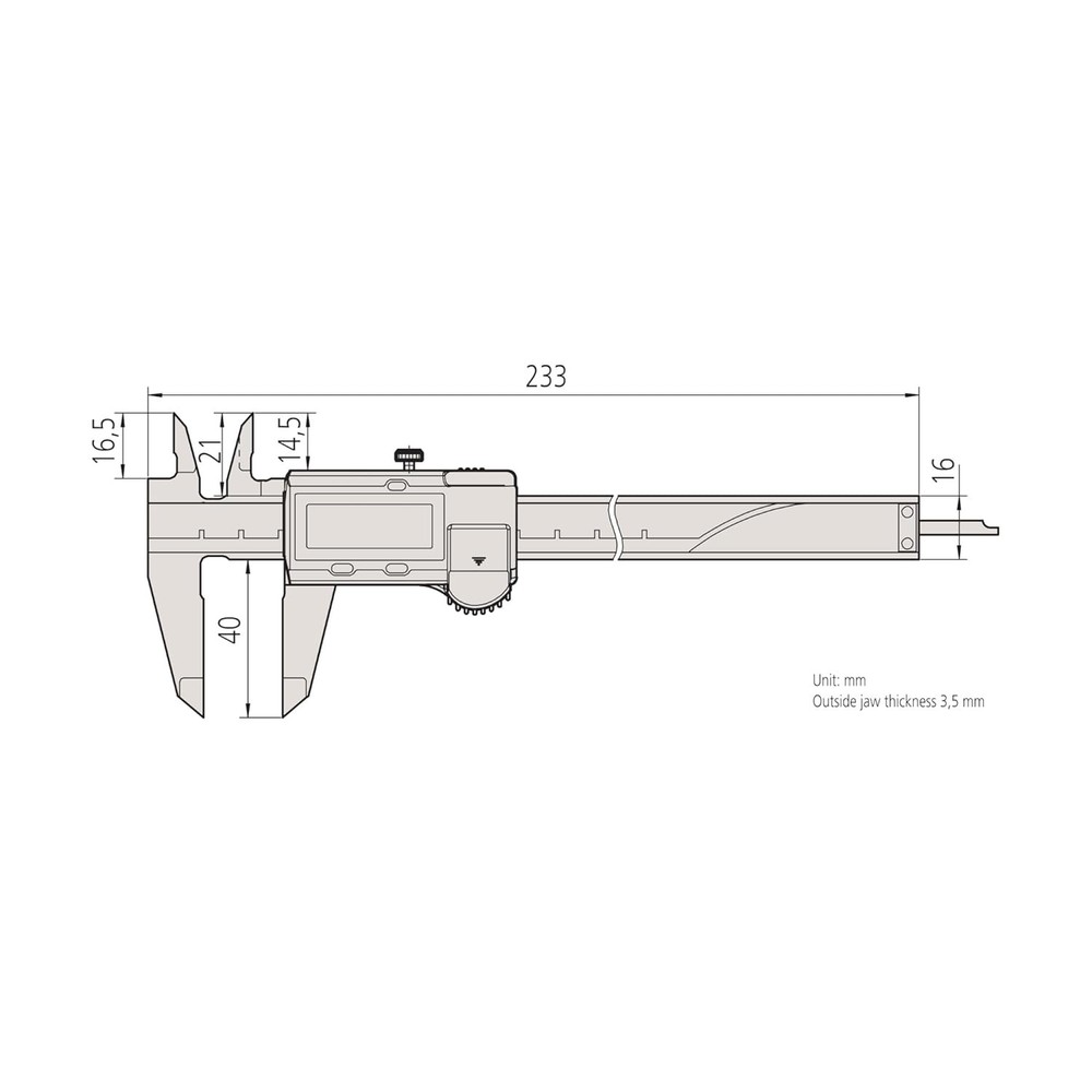 Mitsutoyo CD-15APX Absolute Digimatic Caliper Made in Japan
