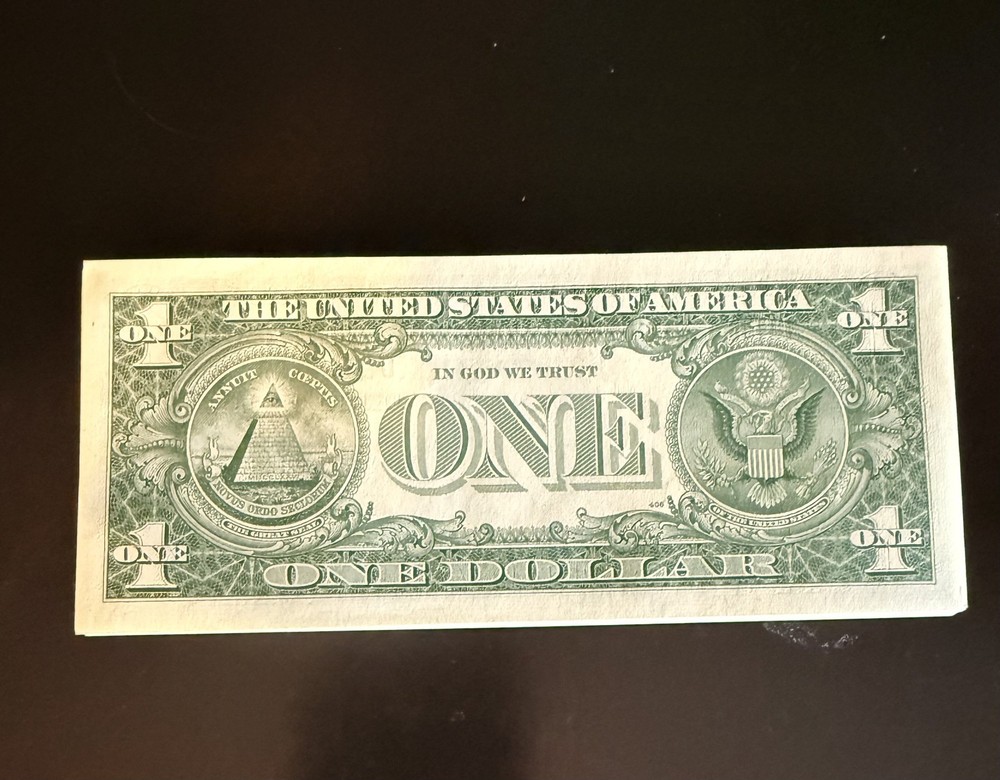 1957-B $1 Silver Certificate Original BEP Partial Pack Sequential Notes B UNC