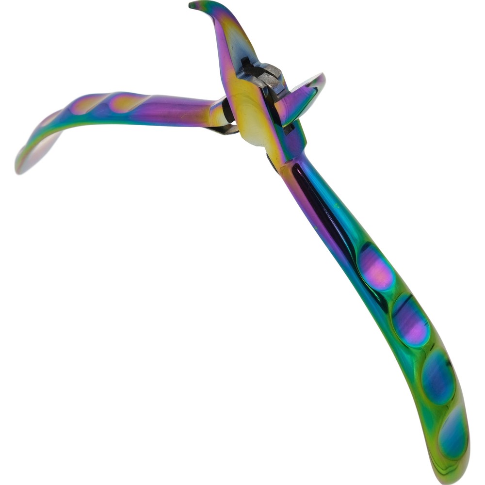 Chroma Series Rainbow Multi Color Bent Chain Nose Plier PL383