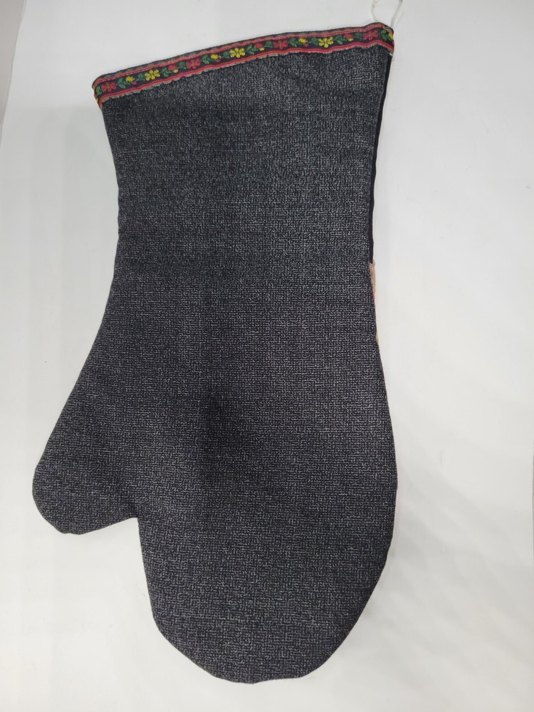 Handmade Quilted Oven Mitt Pot Holder Cottagecore Russian