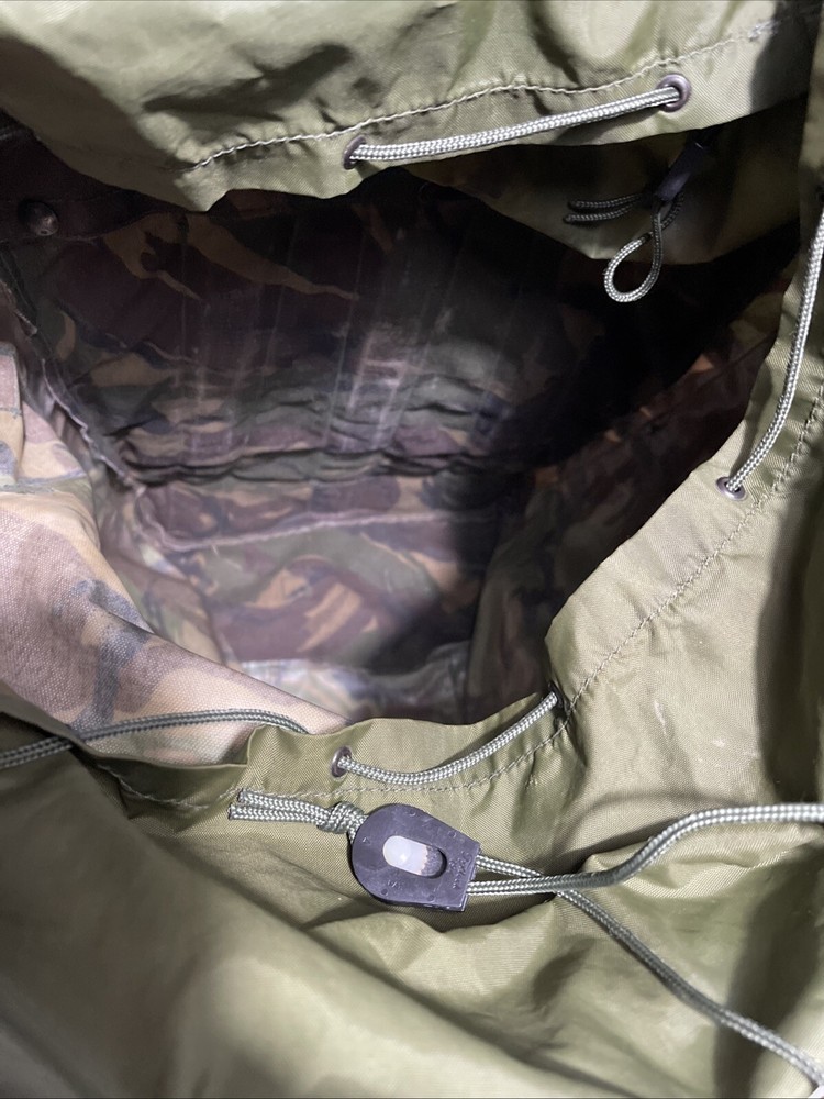 British Army Issue Rucksack + Frame Long Convoluted Back DPM + Side Pouches