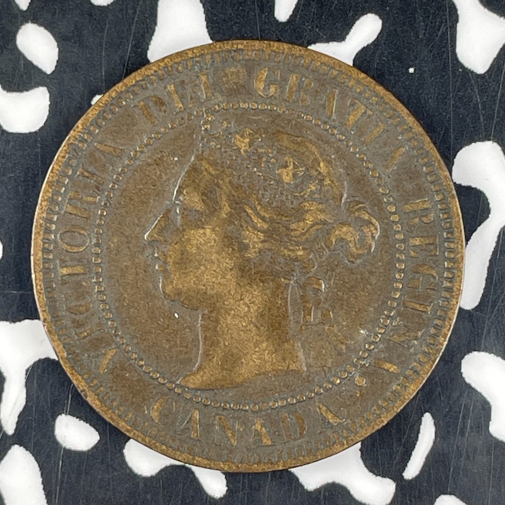 1888 Canada Large Cent Lot#F1613 Nice!