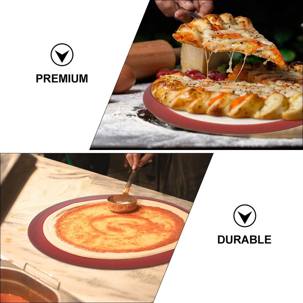 2 Pcs Silicone Pastry Mat Nonstick Baking Mats Kitchen Pan Liners