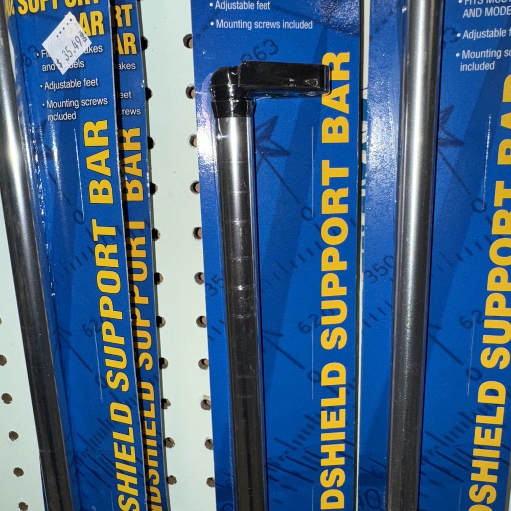 Taylor Made 1632 Windshield Support Bar - Anodized Aluminum 11"