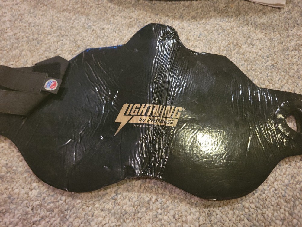 lightning by pro force rib belt size child