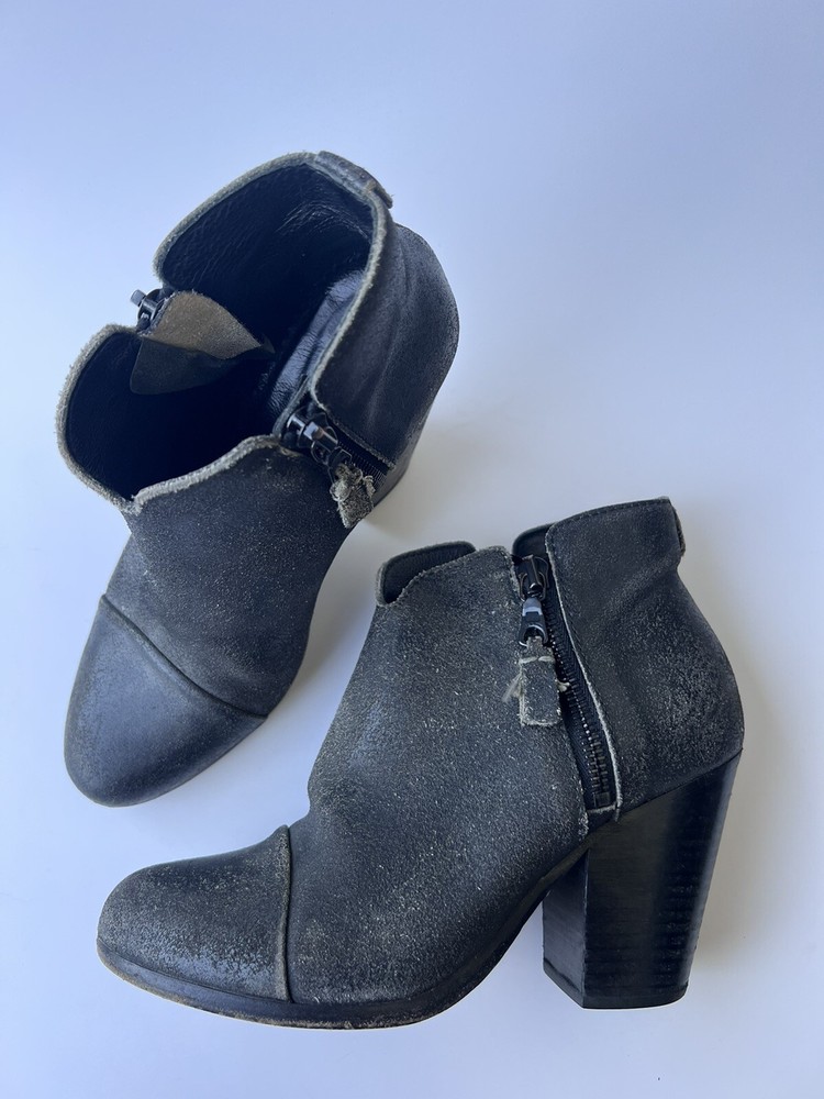Rag And Bone Leather Booties Sz EUR 36