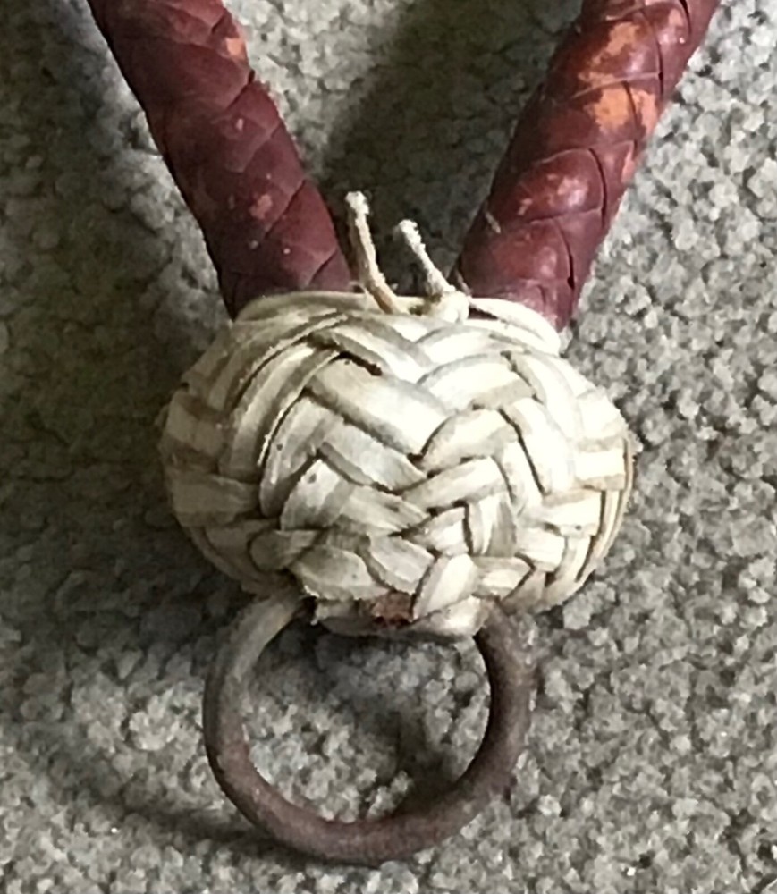 Vintage Rawhide Bosal / Hackamore
