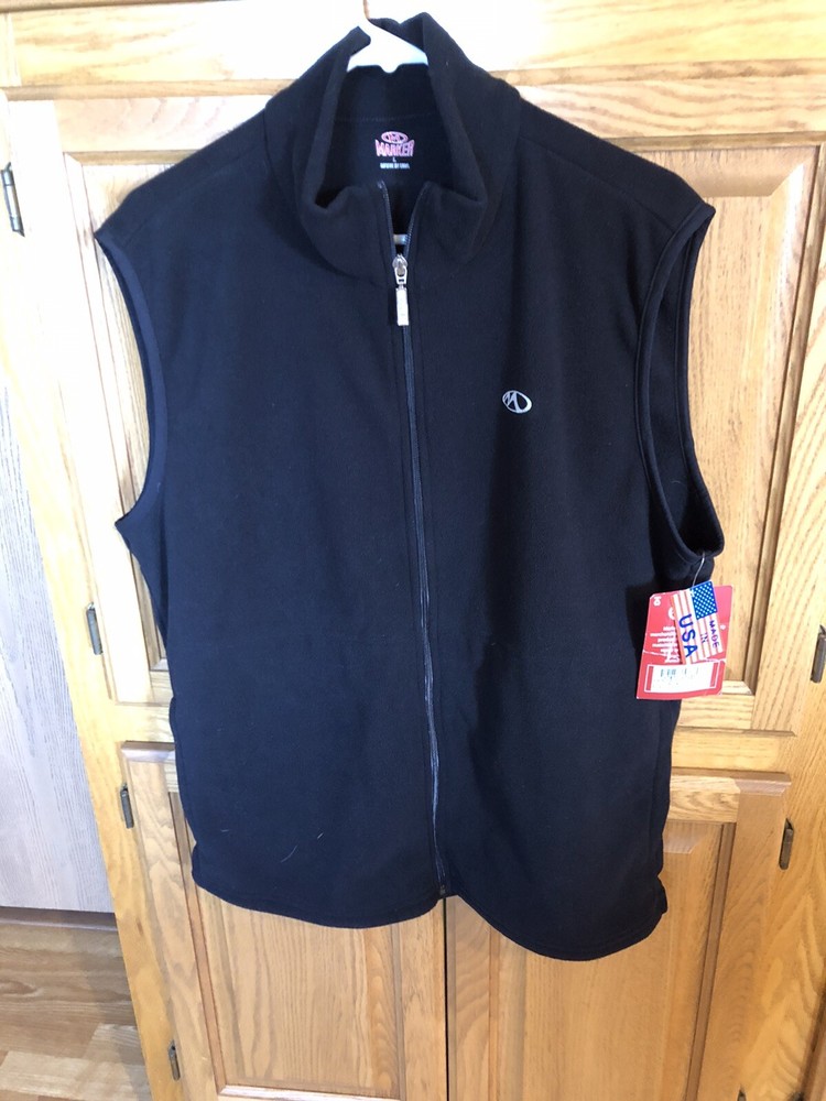 Men's Sz Lg Micro Fleece Vest NWT