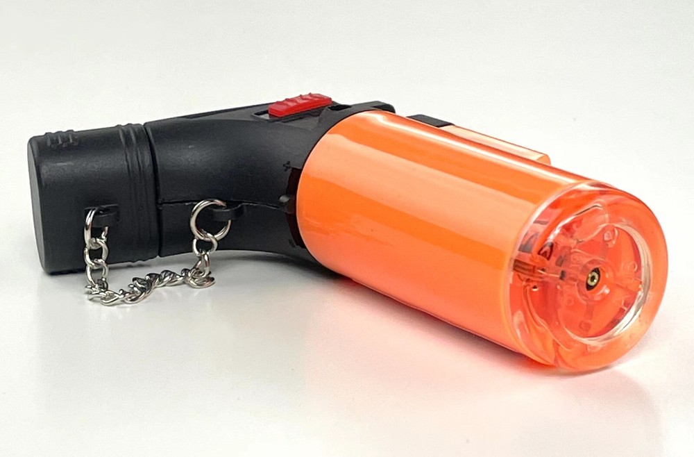 12 Pack Double Jet Torch Lighter Adjustable Butane Refillable Neon Color