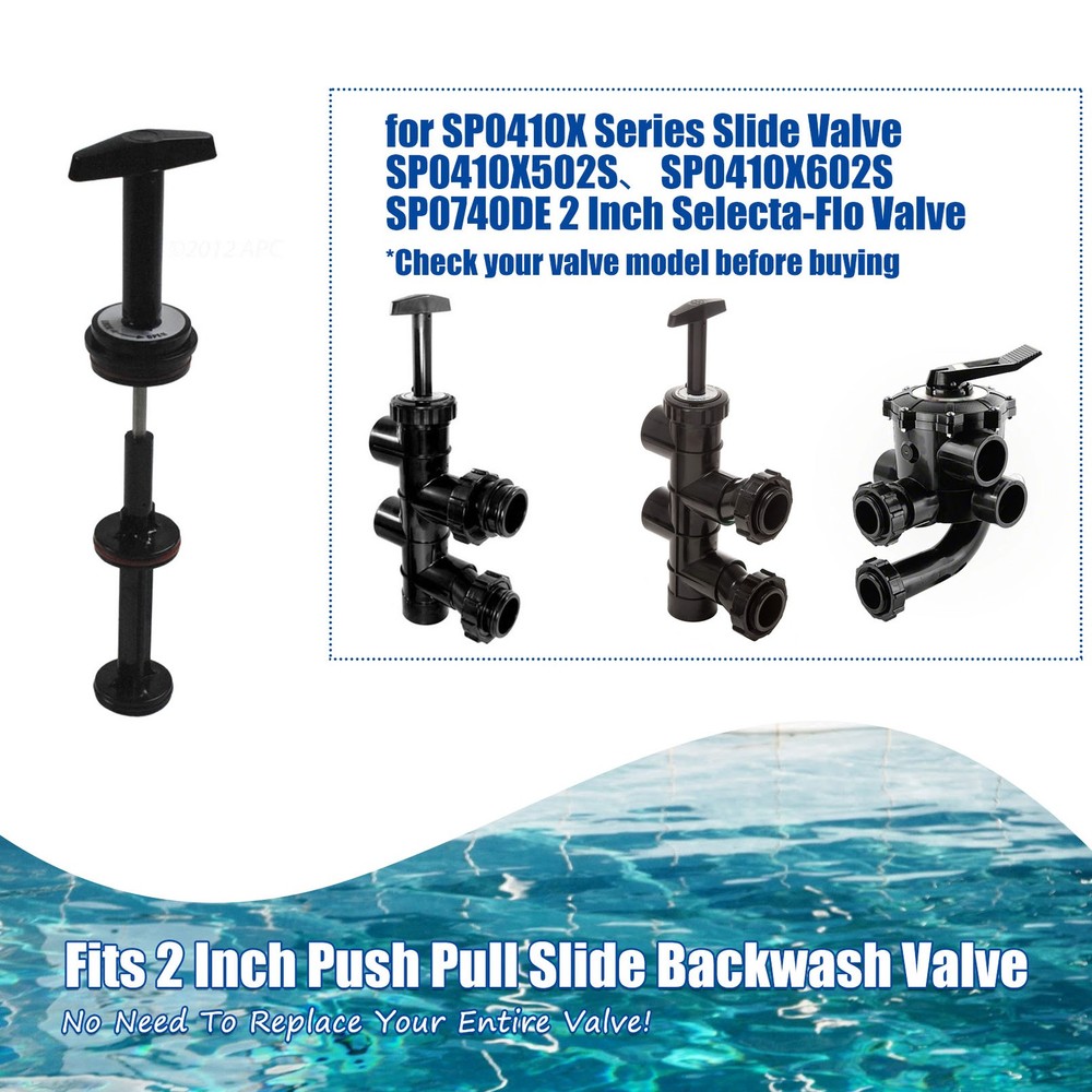For Hayward SPX0410BA Push-Pull Backwash Valve Handle Piston Pool Filter Part