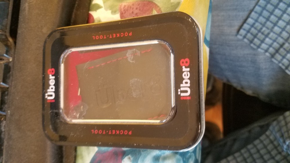 Unbr 8 Uber8 Pocket Tool With Case In Original Metal Box