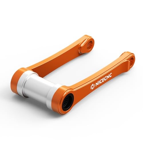 Aluminum Lowering Suspension Linkage ARM Adjustable Lowering Link Orange