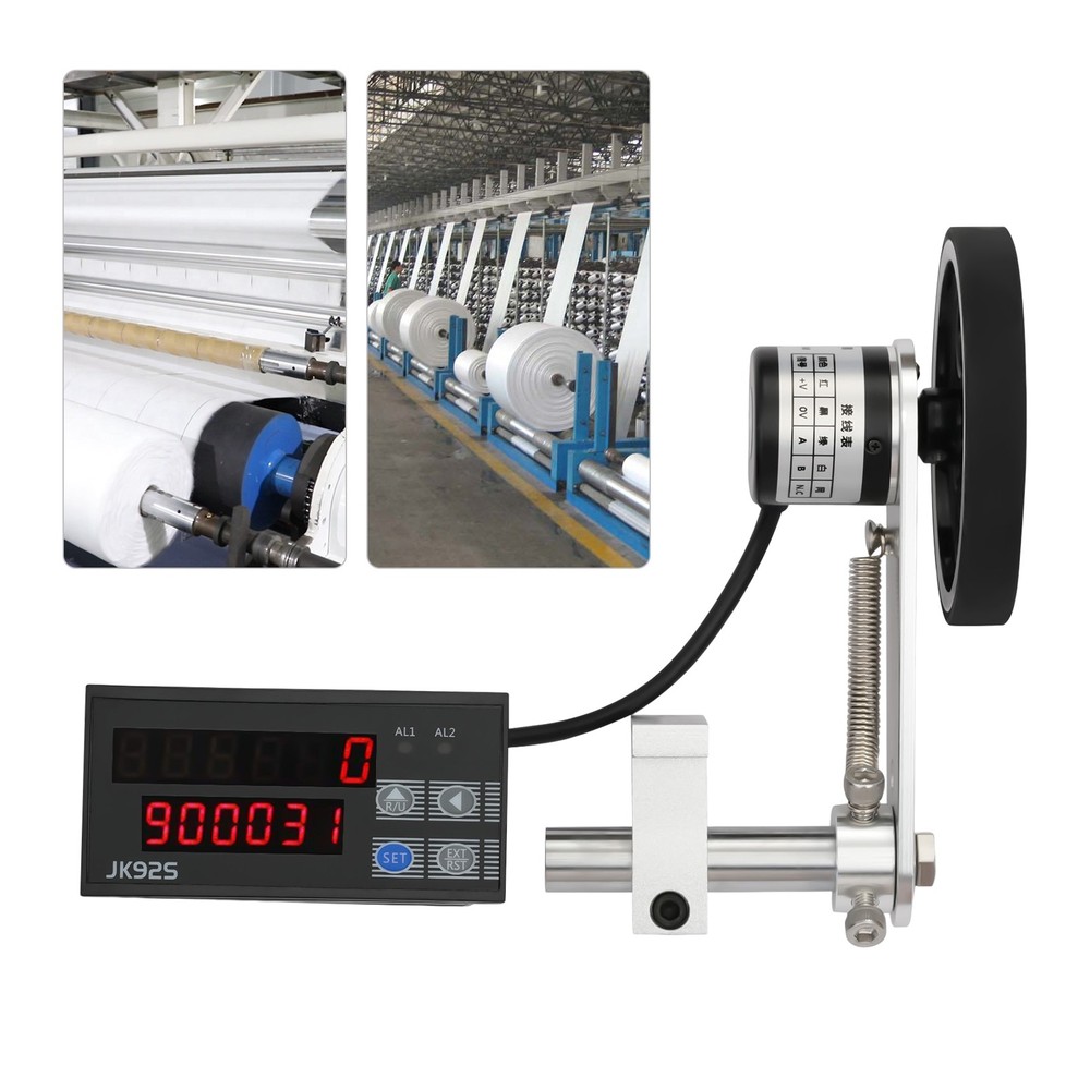 Digital Length Meter Rolling Wheel Length Measure Tool Meter Counter Electronic