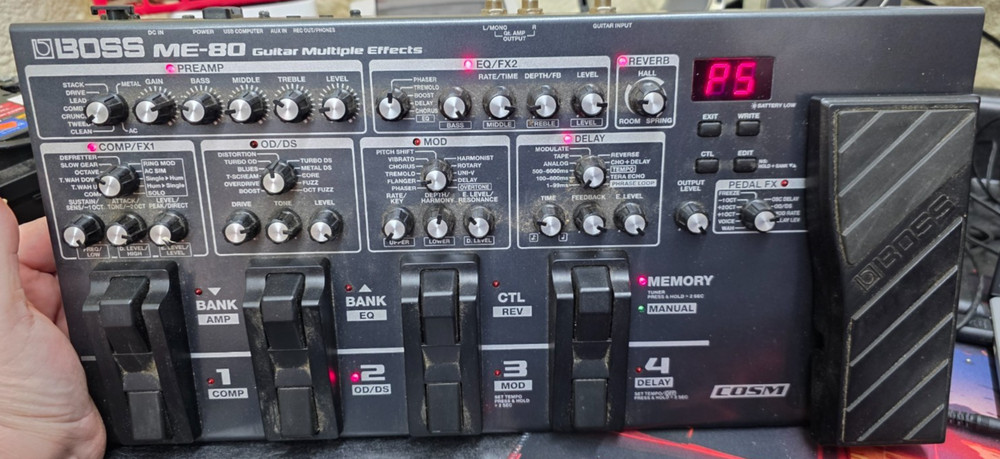 Boss ME-80 Multi-Effects Guitar Pedal