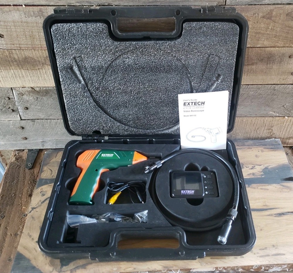 Extech BR100 Video Borescope Inspection camera