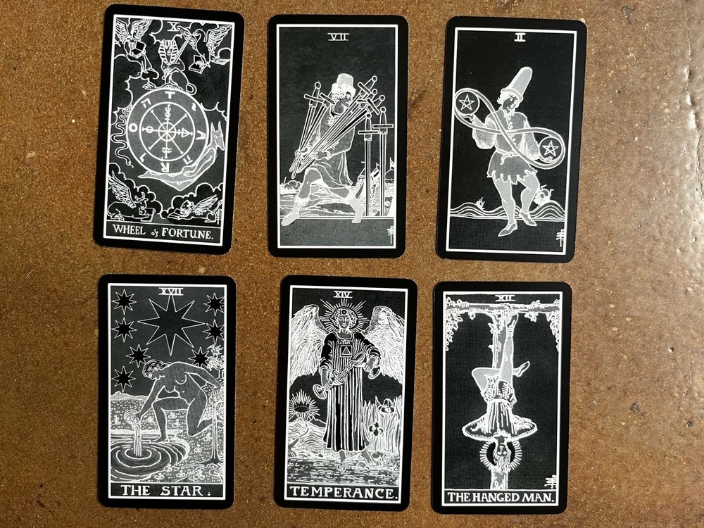Midnight Rider Tarot Deck & Guide| Second Edition | Made in USA | 78 cards |