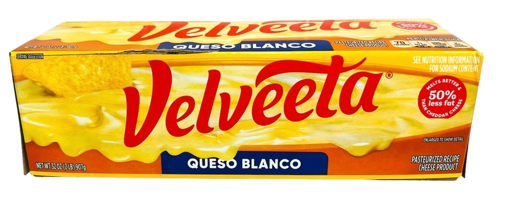 Kraft Velveeta Cheese Queso Blanco 32 oz