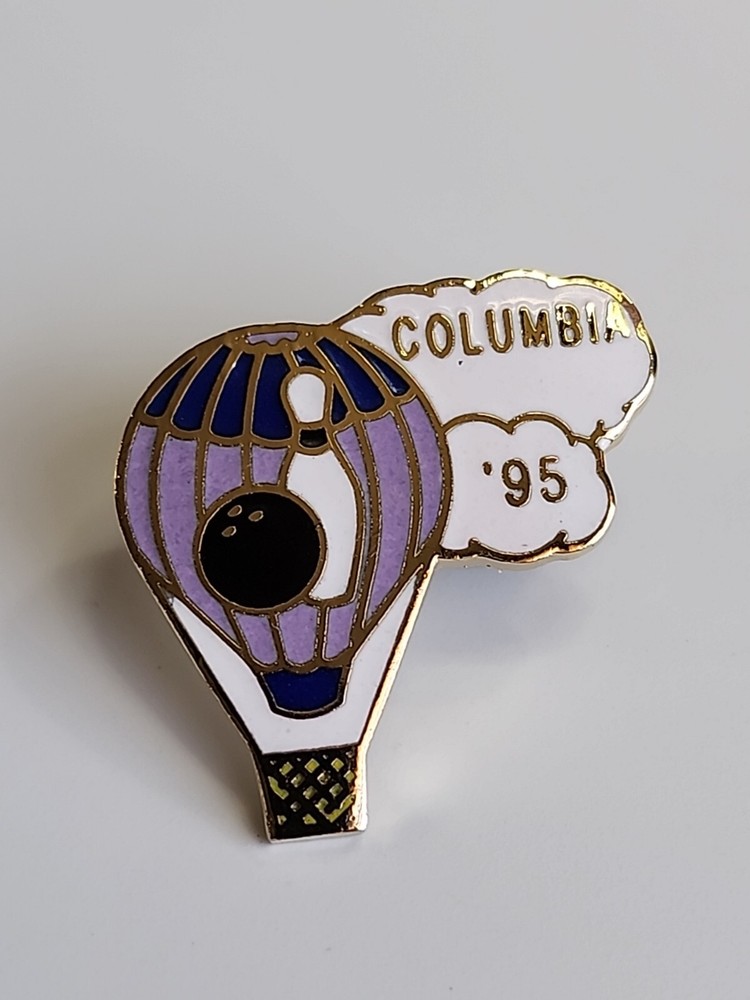 Columbia '95 Bowling Lapel Pin
