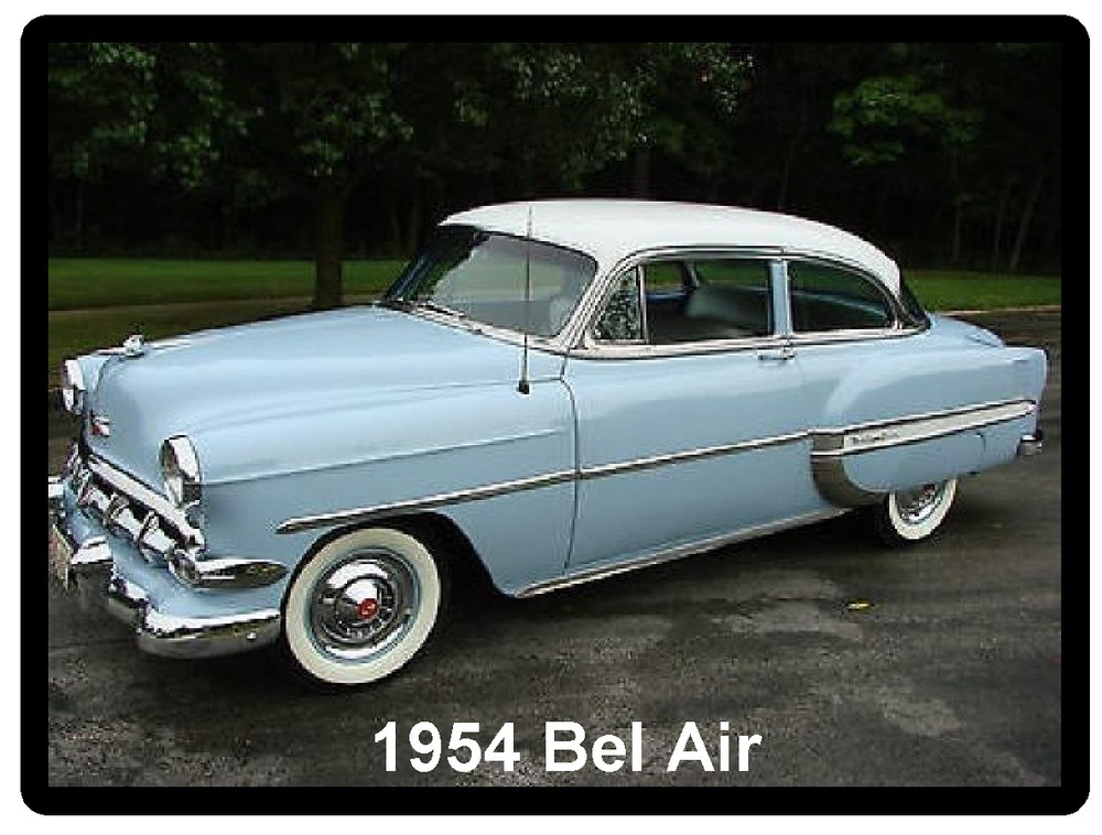 1954 Bel Air Refrigerator Magnet