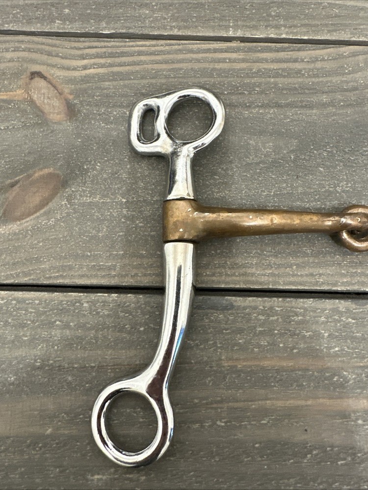 5-inch Tom Thumb Snaffle Copper Mouth bit