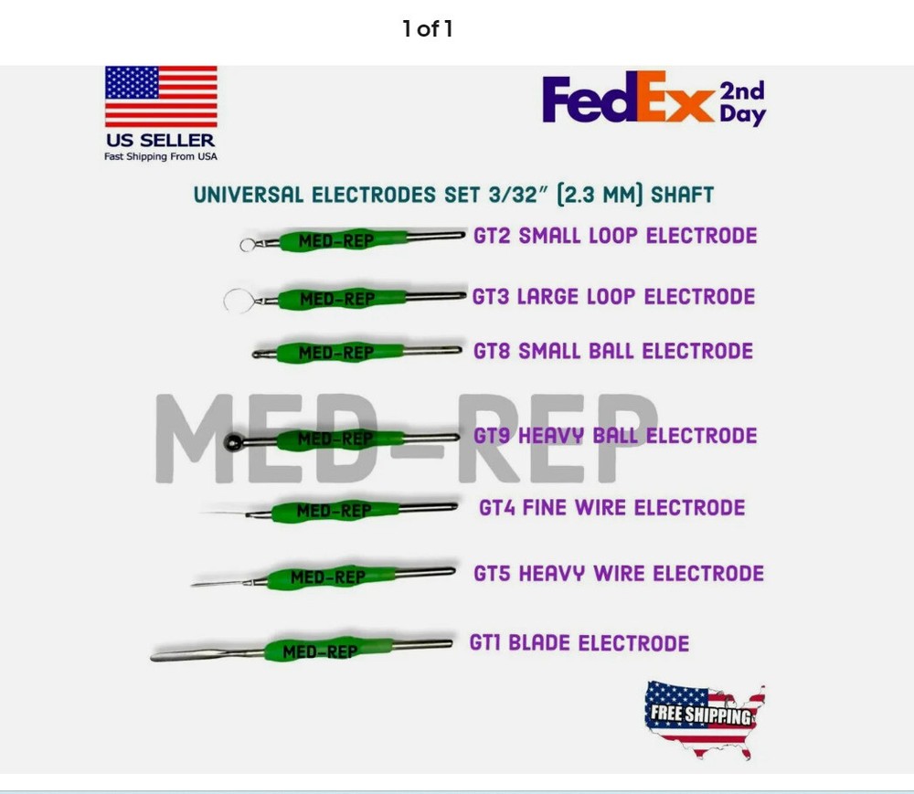 Covidien ValleyLab Electrodes SET 7 PCS