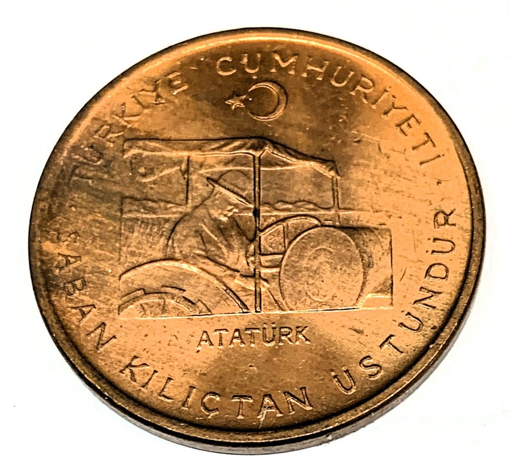 # C4151    TURKEY  TEN  KURUS  1971    COIN