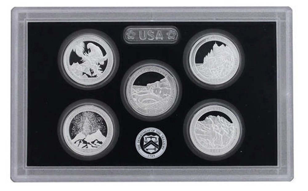 2012 S SILVER Proof Set Original Box & COA 14 Coins 90% Silver‼️FROM US MINT‼️
