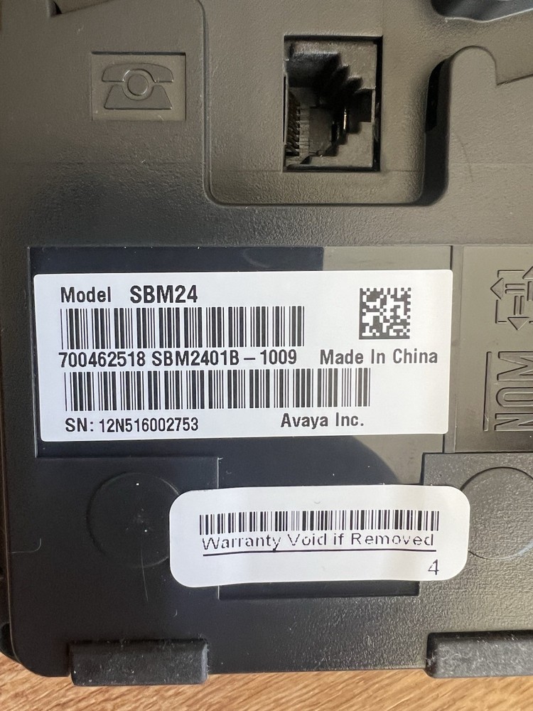 Used Avaya SBM24 Telephone Button Module