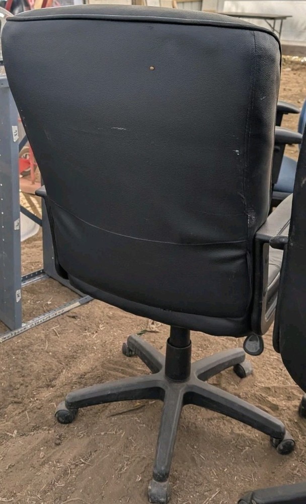 Office Chair Leather High back