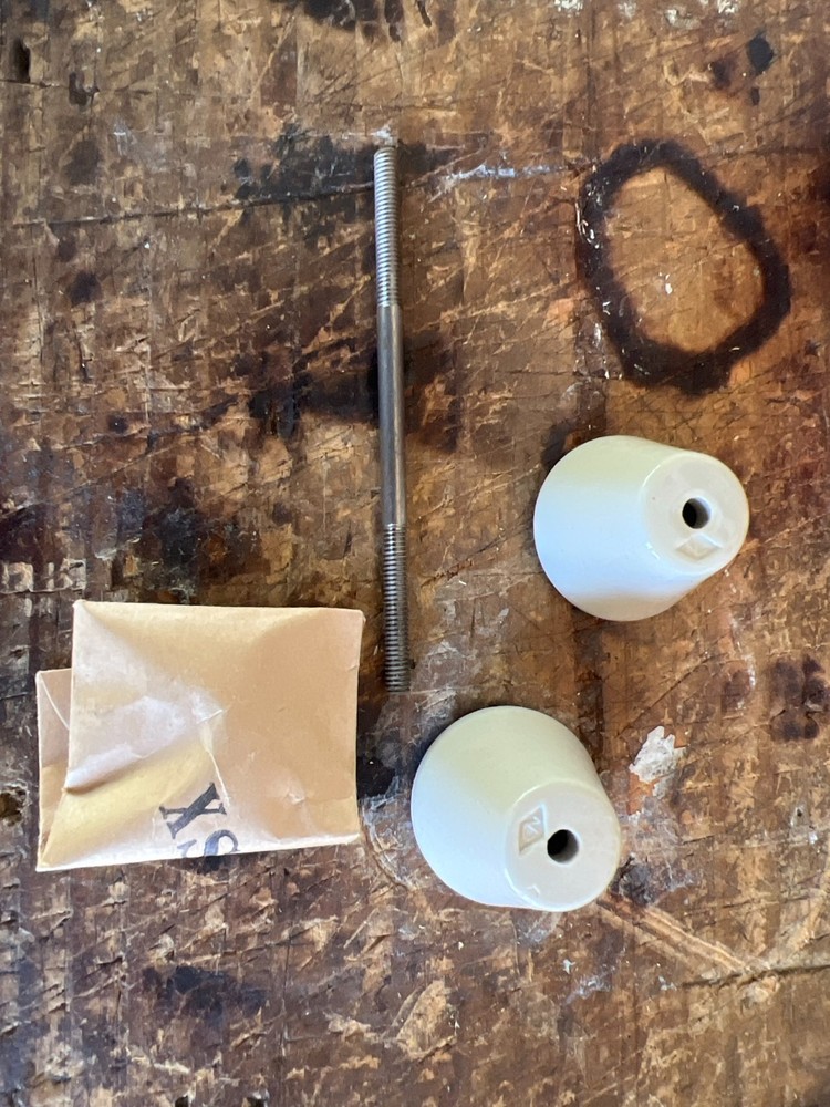 Vintage RF / Transmitter Hardware & HV Insulator Lot – From Ham / Broadcast Engi