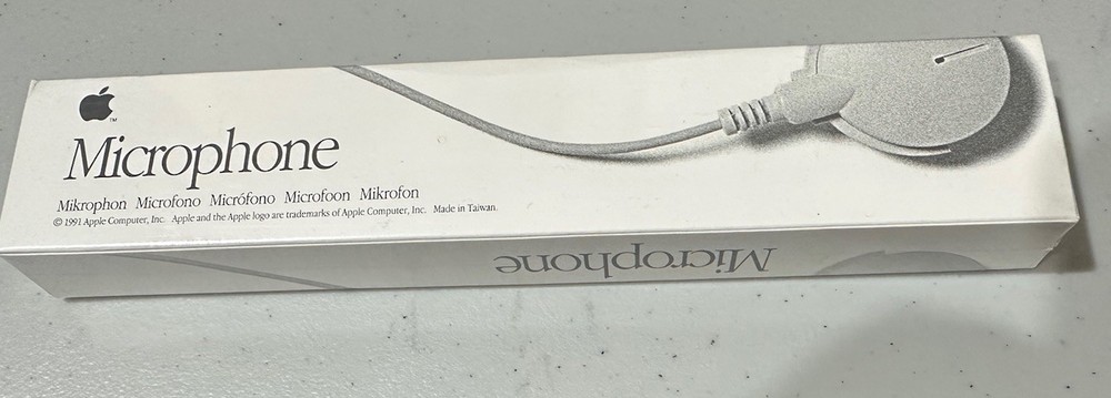 Apple Vintage Microphone | 1991 | Sealed