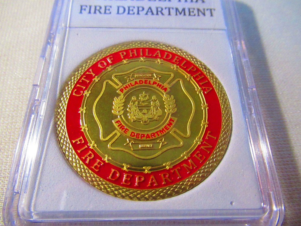 PHILADELPHIA Fire Dept. Challenge Coin
