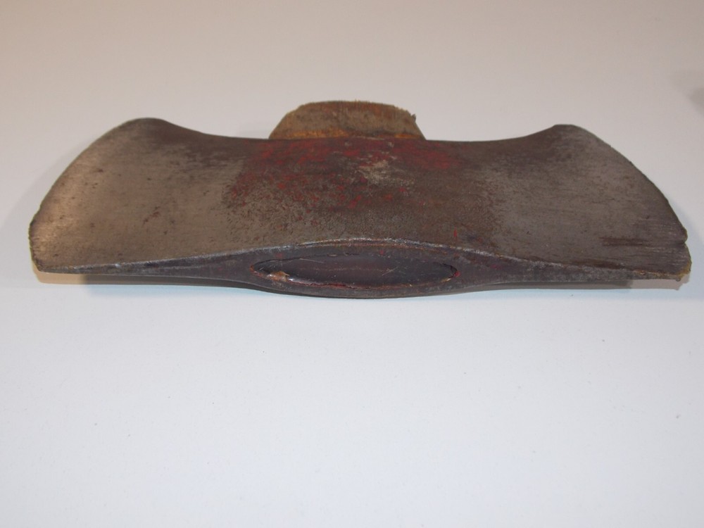 Vintage Unbranded 4.75" Double Bit Axe Head 4lbs 7.1oz