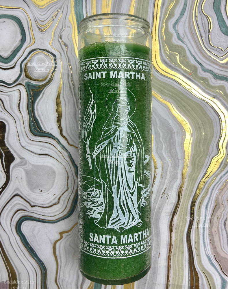 Saint Martha Candle/Vela Santa Martha