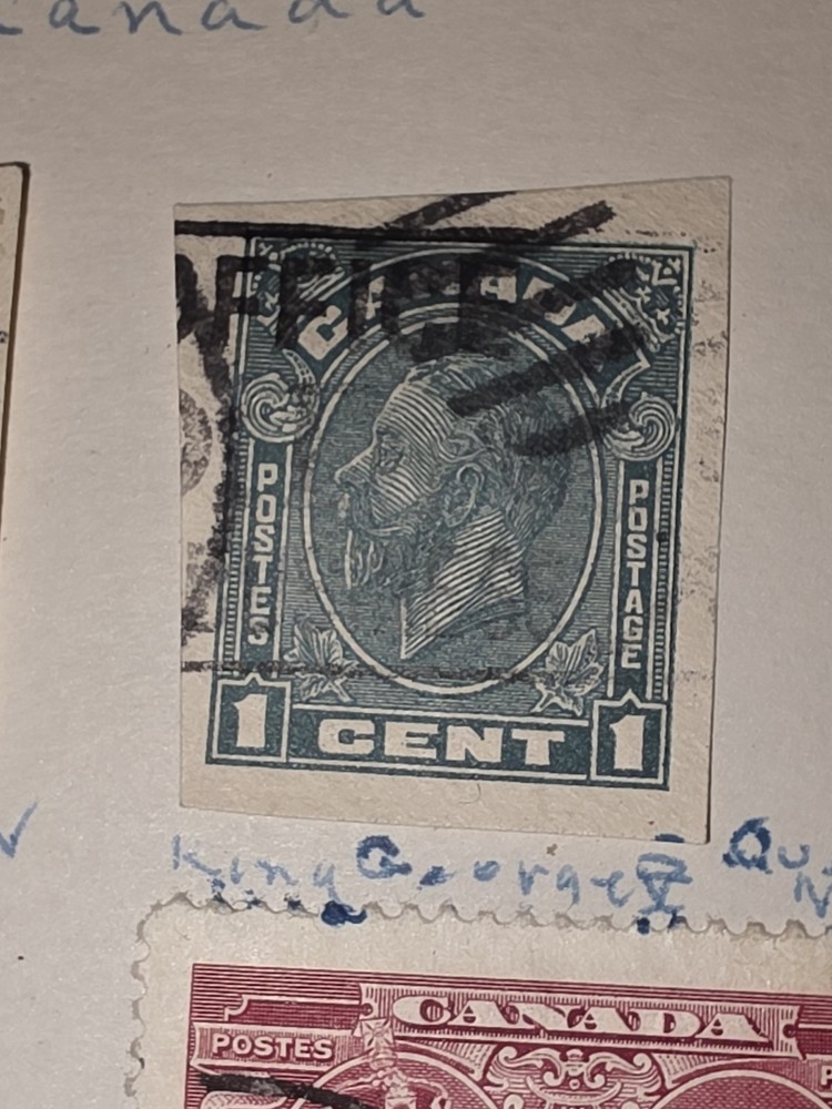 Vintage Canada 1c Stamp Used - #F850