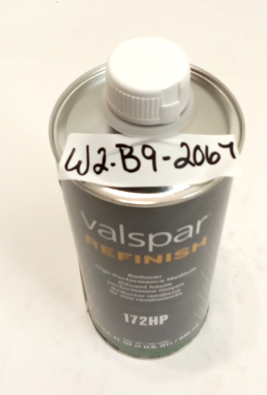 Valspar Automotive Refinish 172HP Reducer High Performance Medium 1 Quart