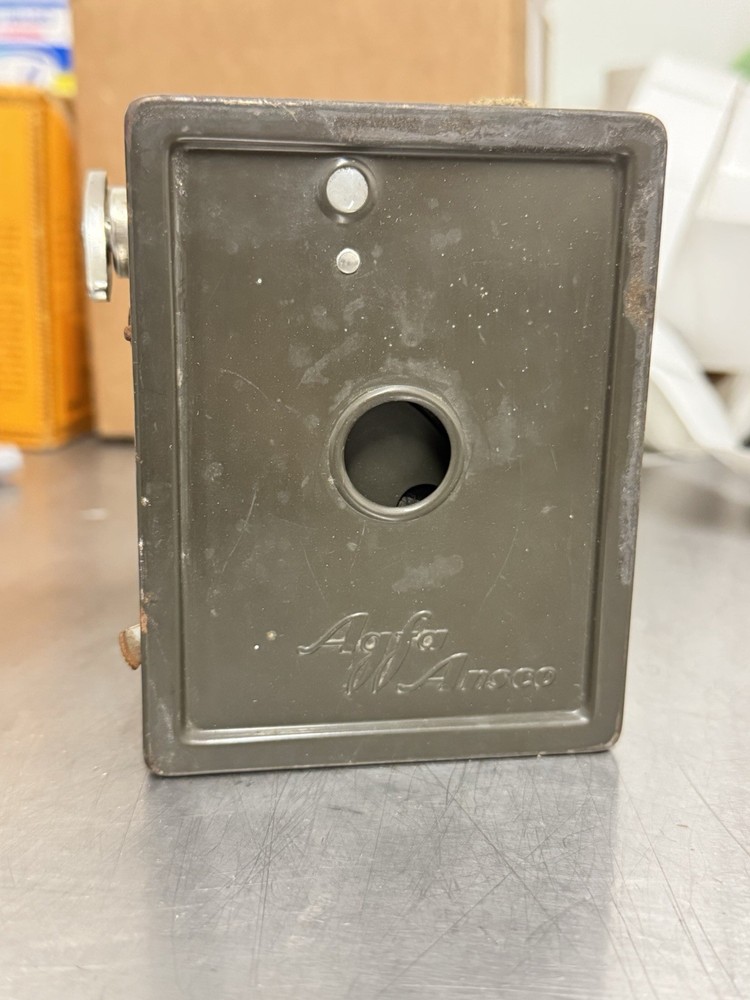 Vintage Agfa Ansco B-2 Goodwin Box Camera Untested