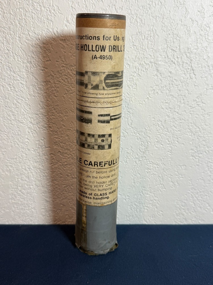 CHALLENGE Hollow DRILL Sharpener (A-4950) in tube