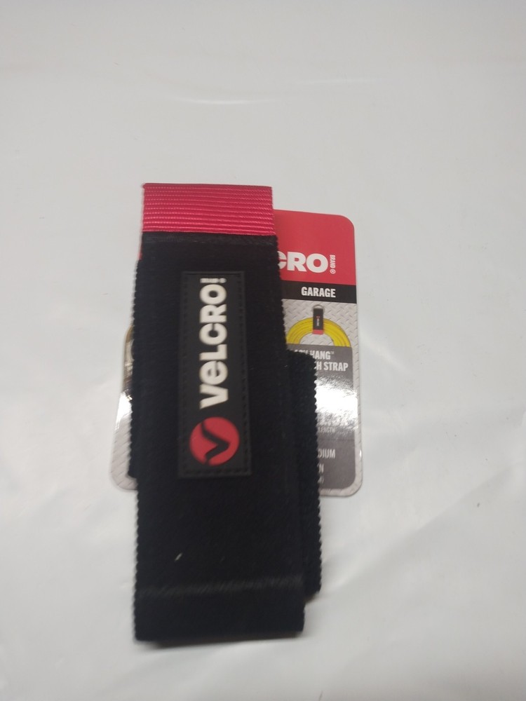 2-Velcro 24in. X 2 in. Easy Hang Stretch Storage Strap, with Hook, Medium