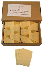 Guardhouse Paper Coin Envelopes - Manila